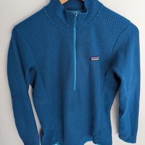 Blue Half-Zip Pullover